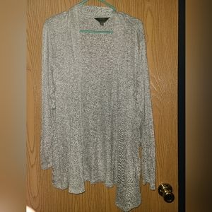 2x soft gray cardigan